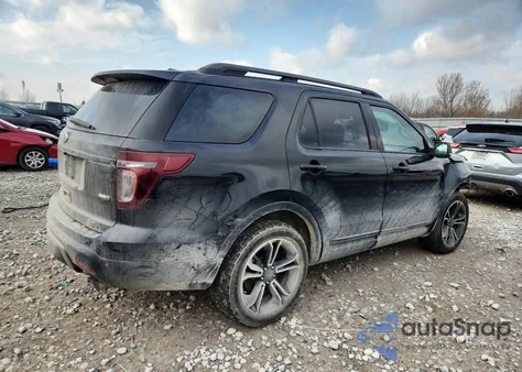 2015 Ford Explorer Sport из США, поврежденный, VIN 1FM5K8GT7FGA05707